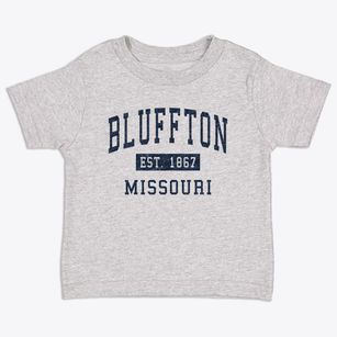 Bluffton Missouri Classic Established Toddler T-Shirt