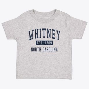 Whitney North Carolina Classic Established Toddler T-Shirt