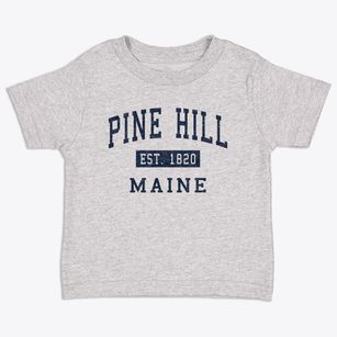 Pine Hill Maine Classic Established Toddler T-Shirt