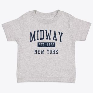 Midway New York Classic Established Toddler T-Shirt