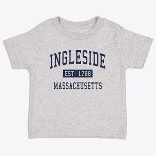Ingleside Massachusetts Classic Established Toddler T-Shirt