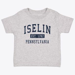 Iselin Pennsylvania Classic Established Toddler T-Shirt