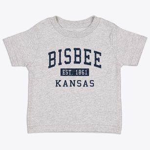 Bisbee Kansas Classic Established Toddler T-Shirt