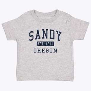 Sandy Oregon Classic Established Toddler T-Shirt