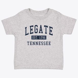 Legate Tennessee Classic Established Toddler T-Shirt