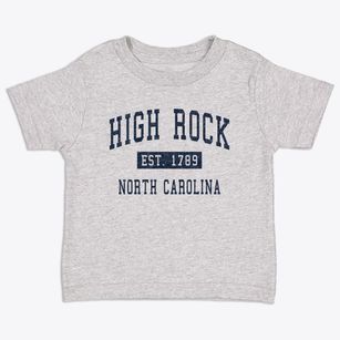 High Rock North Carolina Classic Established Toddler T-Shirt