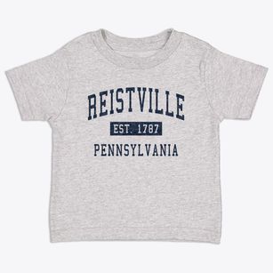 Reistville Pennsylvania Classic Established Toddler T-Shirt