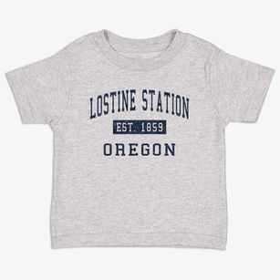 Lostine Station Oregon Classic Established Toddler T-Shirt