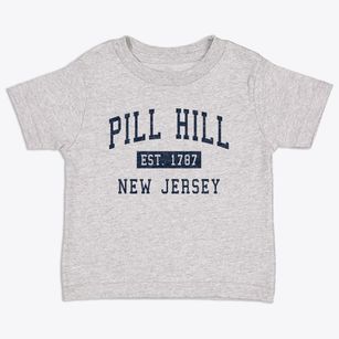 Pill Hill New Jersey Classic Established Toddler T-Shirt