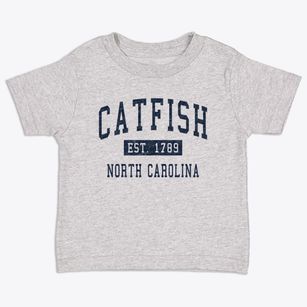 Catfish North Carolina Classic Established Toddler T-Shirt