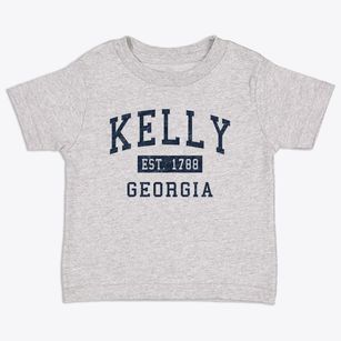 Kelly Georgia Classic Established Toddler T-Shirt