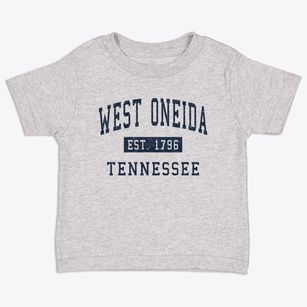 West Oneida Tennessee Classic Established Toddler T-Shirt