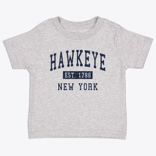 Hawkeye New York Classic Established Toddler T-Shirt
