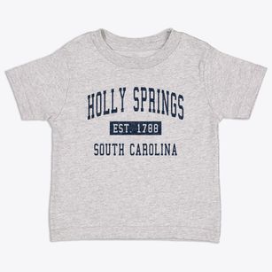Holly Springs South Carolina Classic Established Toddler T-Shirt