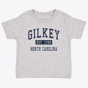 Gilkey North Carolina Classic Established Toddler T-Shirt