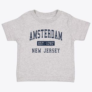 Amsterdam New Jersey Classic Established Toddler T-Shirt