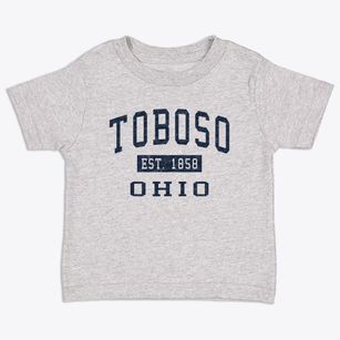 Toboso Ohio Classic Established Toddler T-Shirt