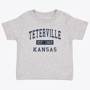 Teterville Kansas Classic Established Toddler T-Shirt