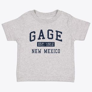 Gage New Mexico Classic Established Toddler T-Shirt