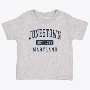 Jonestown Maryland Classic Established Toddler T-Shirt