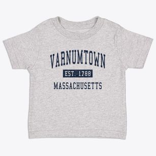 Varnumtown Massachusetts Classic Established Toddler T-Shirt