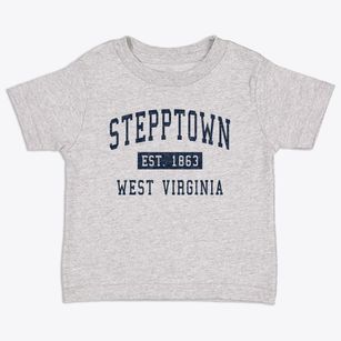 Stepptown West Virginia Classic Established Toddler T-Shirt