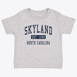 Skyland North Carolina Classic Established Toddler T-Shirt