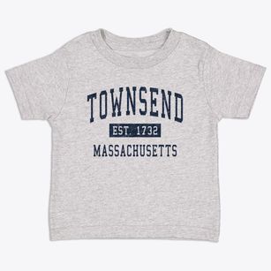 Townsend Massachusetts Classic Established Toddler T-Shirt