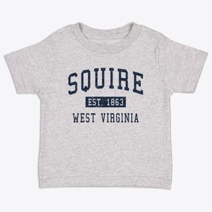 Squire West Virginia Classic Established Toddler T-Shirt