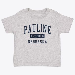 Pauline Nebraska Classic Established Toddler T-Shirt