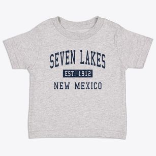 Seven Lakes New Mexico Classic Established Toddler T-Shirt