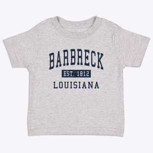 Barbreck Louisiana Classic Established Toddler T-Shirt
