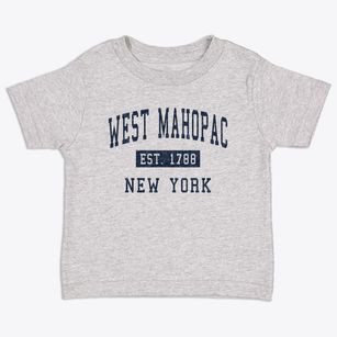 West Mahopac New York Classic Established Toddler T-Shirt