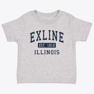Exline Illinois Classic Established Toddler T-Shirt