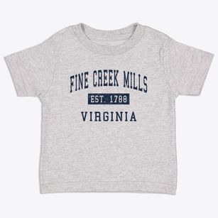 Fine Creek Mills Virginia Classic Established Toddler T-Shirt