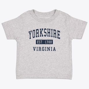 Yorkshire Virginia Classic Established Toddler T-Shirt