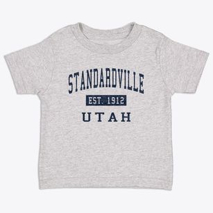 Standardville Utah Classic Established Toddler T-Shirt