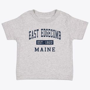 East Edgecomb Maine Classic Established Toddler T-Shirt