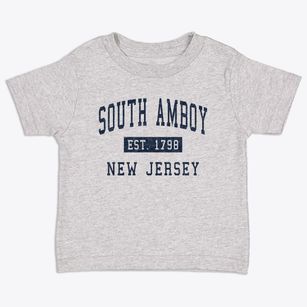 South Amboy New Jersey Classic Established Toddler T-Shirt