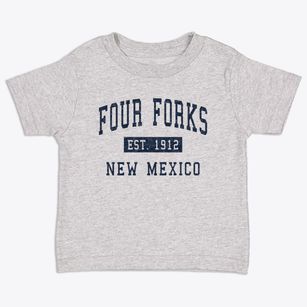 Four Forks New Mexico Classic Established Toddler T-Shirt