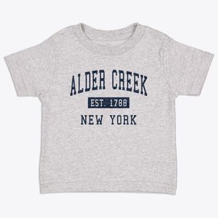 Alder Creek New York Classic Established Toddler T-Shirt