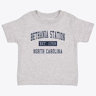 Bethania Station North Carolina Classic Established Toddler T-Shirt