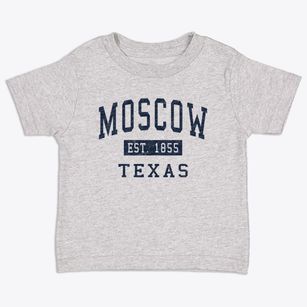 Moscow Texas Classic Established Toddler T-Shirt