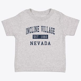 Incline Village Nevada Classic Established Toddler T-Shirt