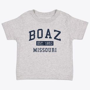 Boaz Missouri Classic Established Toddler T-Shirt