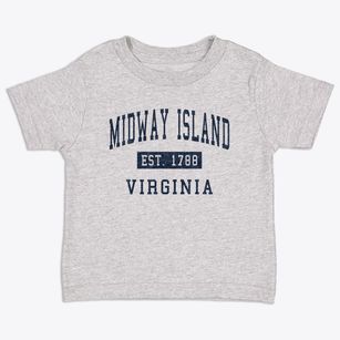 Midway Island Virginia Classic Established Toddler T-Shirt