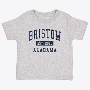 Bristow Alabama Classic Established Toddler T-Shirt