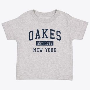 Oakes New York Classic Established Toddler T-Shirt