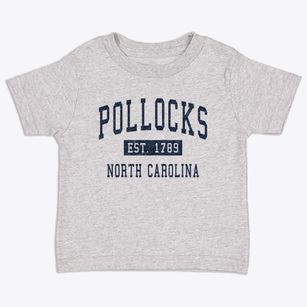 Pollocks North Carolina Classic Established Toddler T-Shirt
