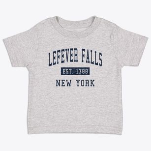 Lefever Falls New York Classic Established Toddler T-Shirt